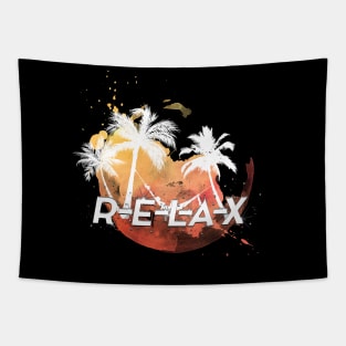 R-E-L-A-X Tapestry