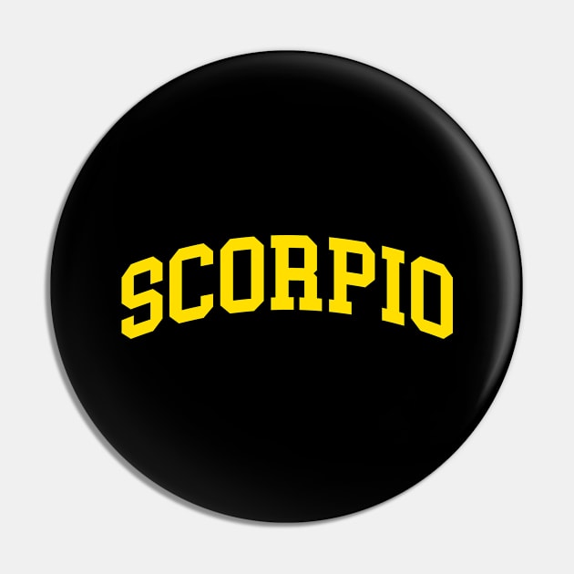 Scorpio Pin by monkeyflip