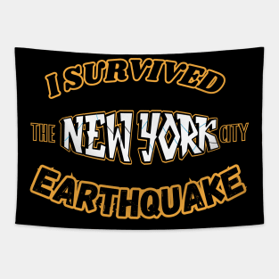 I Survived the New York City Earthquake Tapestry