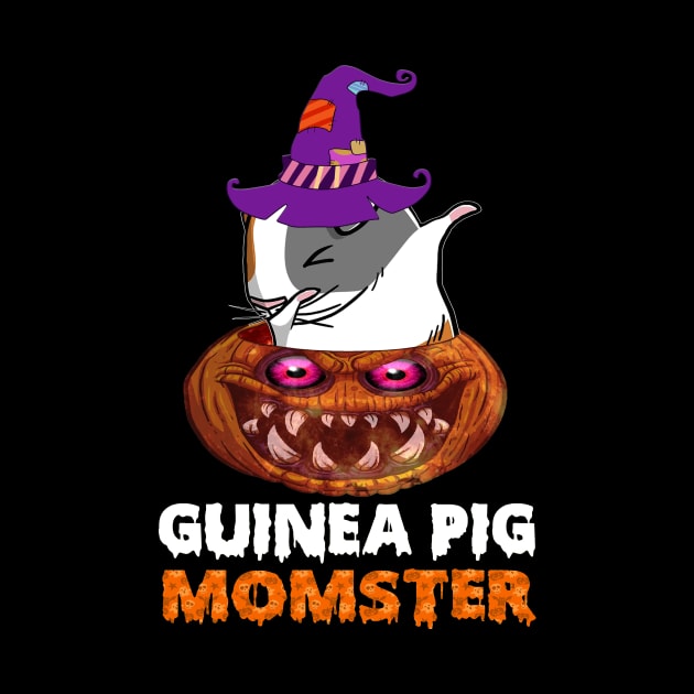 Guinea Pig Momster Pumpkin Monster Funny Halloween Costume (7) by Ravens