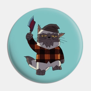 Ruffles the Timbercat Pin