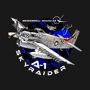 Douglas A-1 Skyraider Attack Aircraft T-Shirt