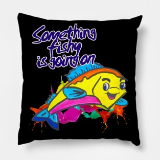 Something is FISHY going on! Pillow