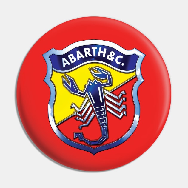 Abarth Pin by Midcenturydave