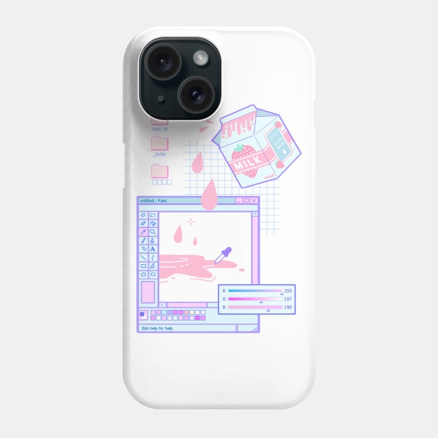 Milk.jpg Phone Case by AmethyGalaxy