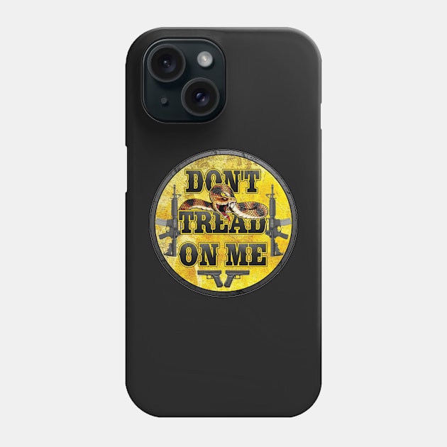 Don't Tread On Me Phone Case by  The best hard hat stickers 