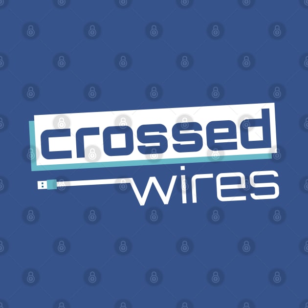 The Crossed Wires Logo (Dark) by Crossed Wires