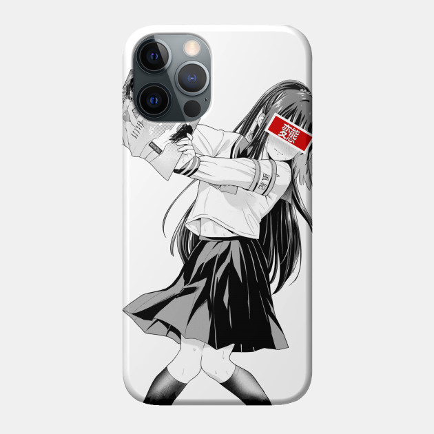 Sad Anime Otaku Japanese Girl Waifu Material Ecchi Gift T Shirt Waifu Material Hentai Lewd Anime Phone Case Teepublic