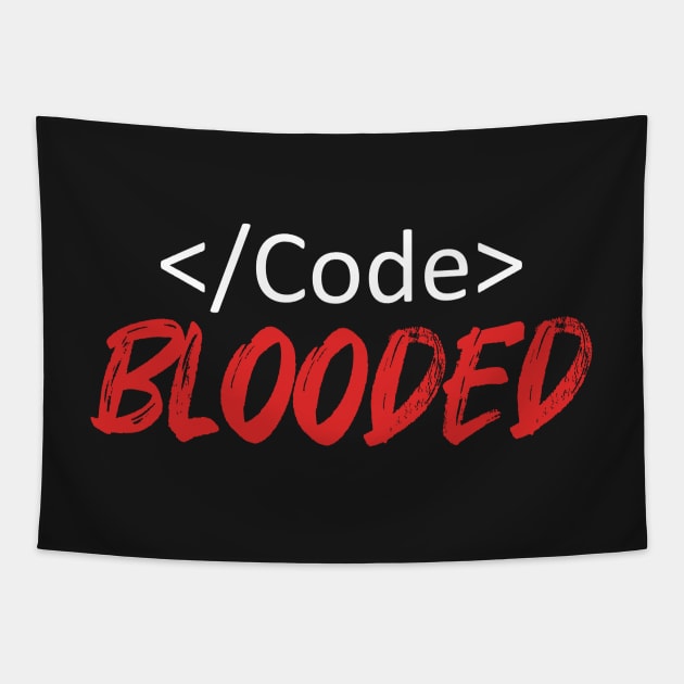 Code Blooded Tapestry by Mesyo