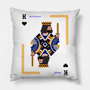 JS King Of Hearts Pillow