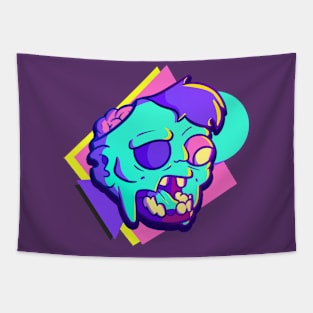 Blue Zombie Tapestry