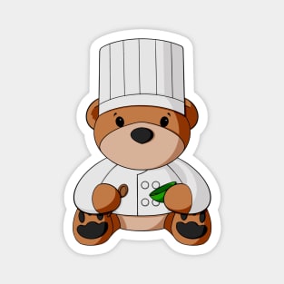 Chef Teddy Bear Magnet