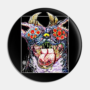 Lucifer Dog Pin