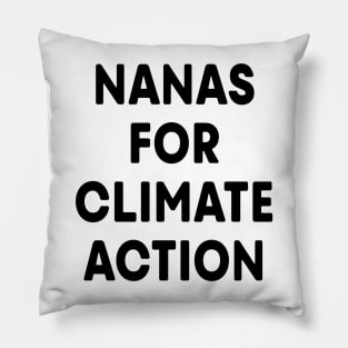 Nanas for Climate Action (White) Pillow