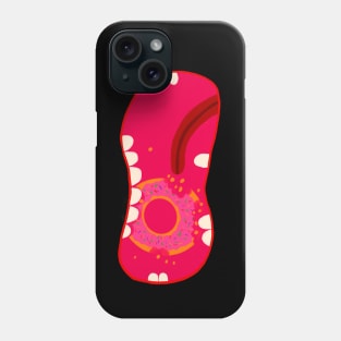 Donut digested in stomach Phone Case