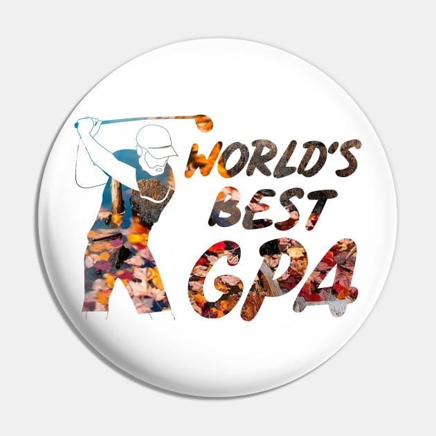 Worlds Best GPA Pin by usastore