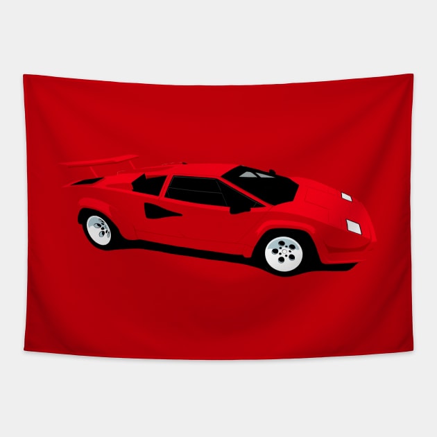 Poster Car Tapestry by srk14105