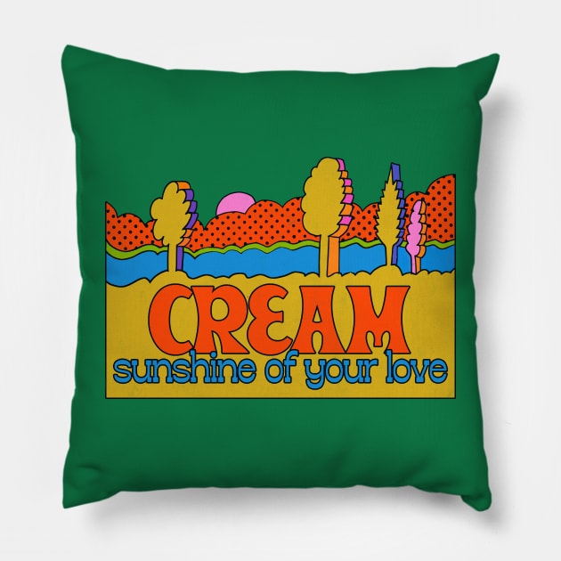 - Sunshine Of Your Love - Pillow by DankFutura