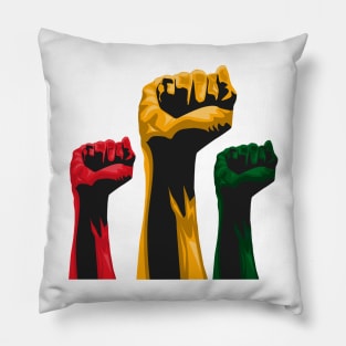 Support black peoples Pillow