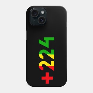Guinea Conakry +232 Country calling code Phone Case