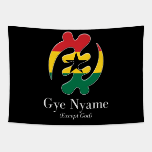 Gye Nyame (Except God) Tapestry