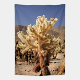 Cholla Cactus Photo from Joshua National Tree Park V1 Tapestry