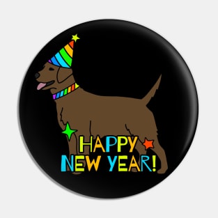 Happy New Year Pin