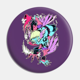 Harpy girl Pin