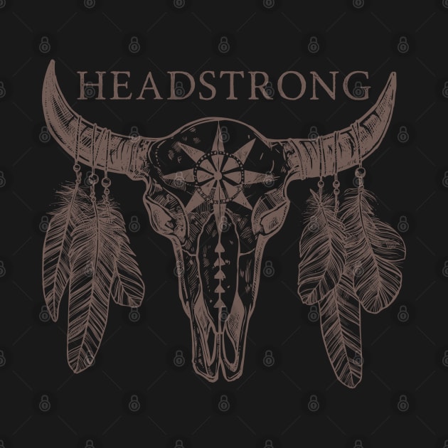 Headstrong Bull - Rustic Brown by Hypnotic Highs