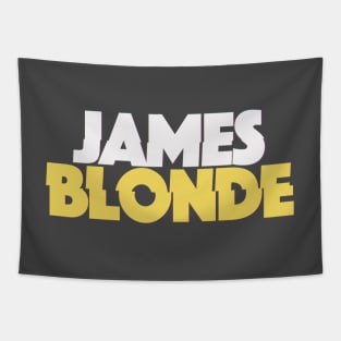 James Blonde Classic Logo Merch Tapestry