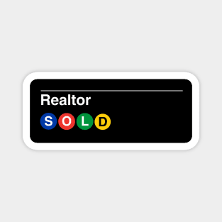 Realtor Subway Magnet