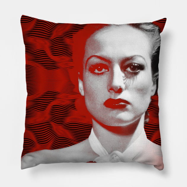 Manificent Joan Crawford Pillow by Dez53