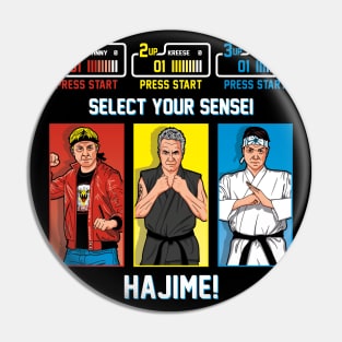 Select your Sensei Pin