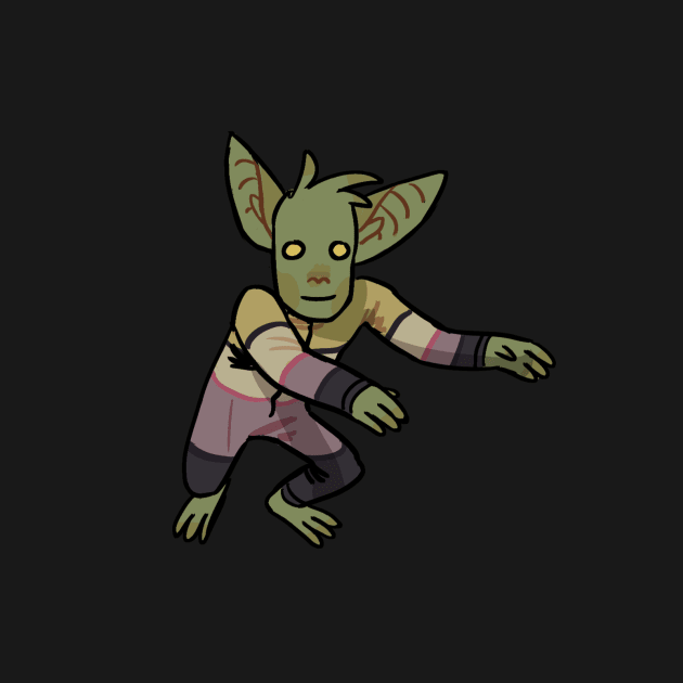 non-binary goblin by Netoey