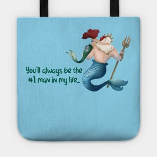 Dad and daughter Tote