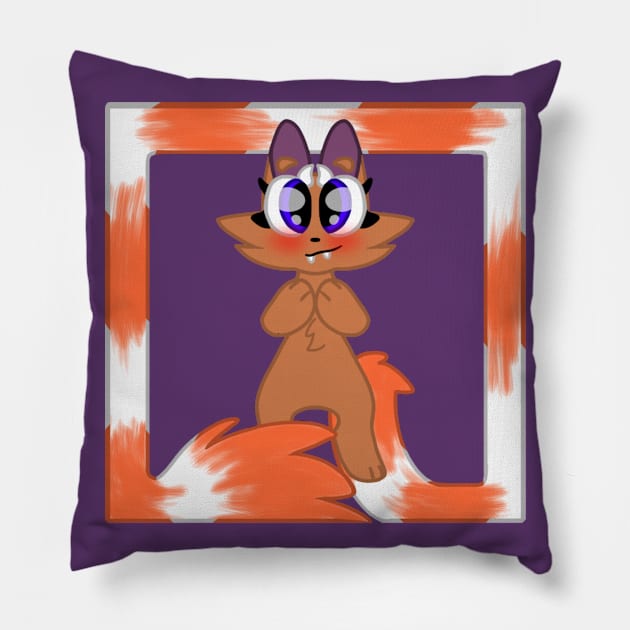 Cute creature Pillow by WildFoofa