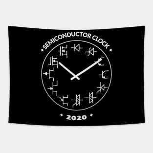 Semiconductor Clock Tapestry