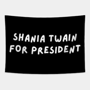 Shania Twain for President Tapestry