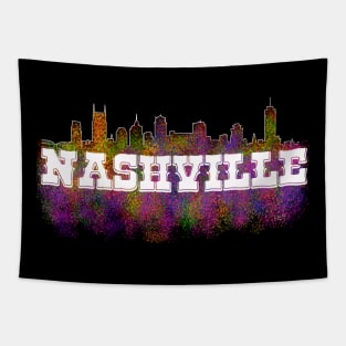 Nashville Skyline Tapestry