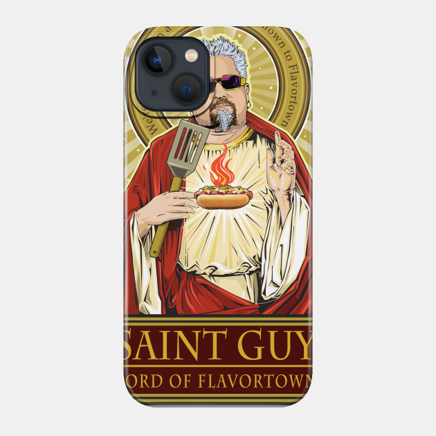 Saint Guy - Guy Fieri - Phone Case