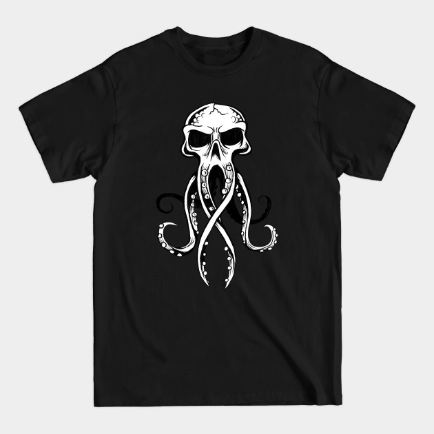 Disover Kraken Skull - Kraken - T-Shirt