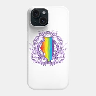 Illinois Mandala Pride Phone Case