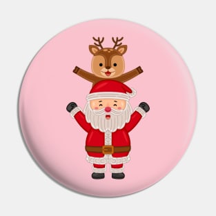 Santa Claus Pin