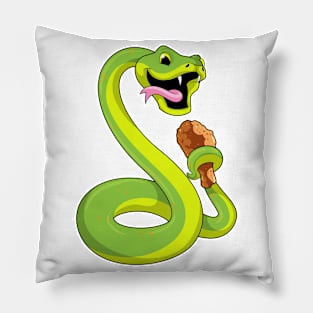 Snake with Chicken Pillow