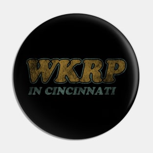 WKRP in Cincinnati Vintage Distressed Pin