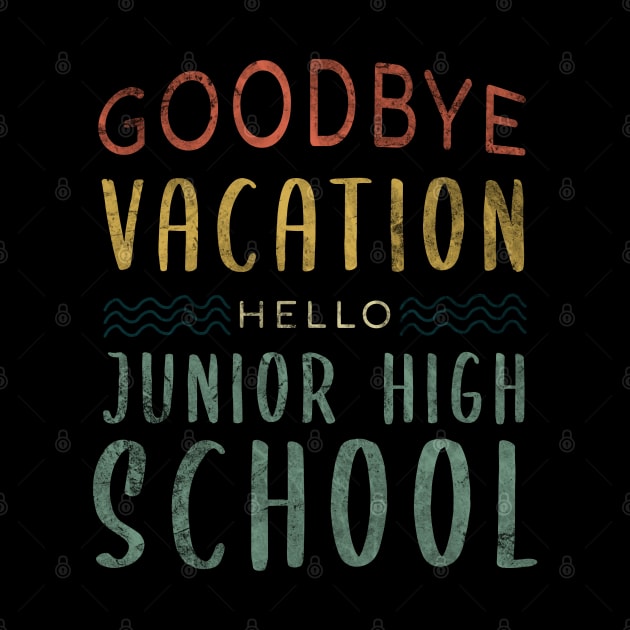 Goodbye Vacation Hello Junior High School - Back To School by zerouss