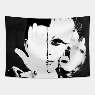 Vintage Gay Drag Queens LGBT Tapestry