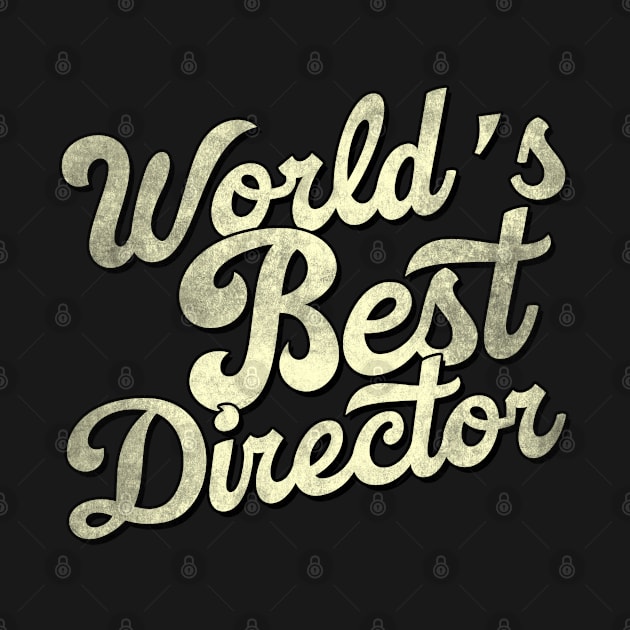 World's best director. Perfect present for mother dad father friend him or her by SerenityByAlex