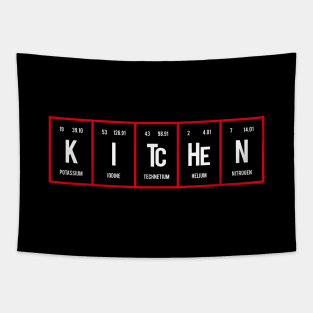 Kitchen - Periodic Table of Elements Tapestry