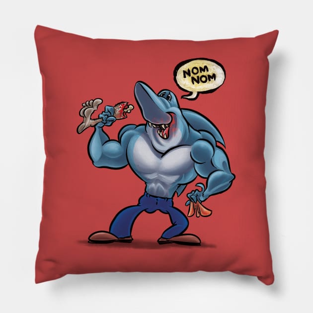 King Jabber Pillow by majanation